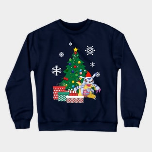 Gabumon Around The Christmas Tree Crewneck Sweatshirt